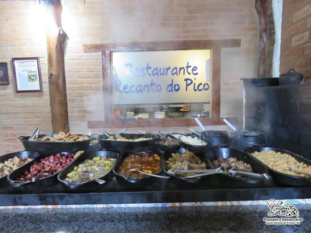 Pousada E Restaurante Recanto Do Pico Санту-Антоніу-ду-Піннял Екстер'єр фото